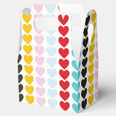 Colorful Heart Design, Boys Girls Kids, Valentine フェイバーボックス (オープン)