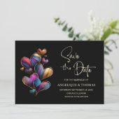 Colorful Hearts Wedding Save the Date セーブザデート (スタンド正面)