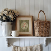 Colorful Hen Nursery Wall Art ポスター