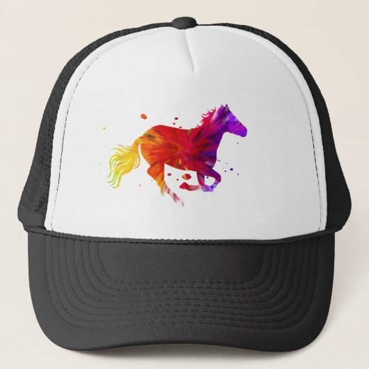 Colorful Horse キャップ (正面)