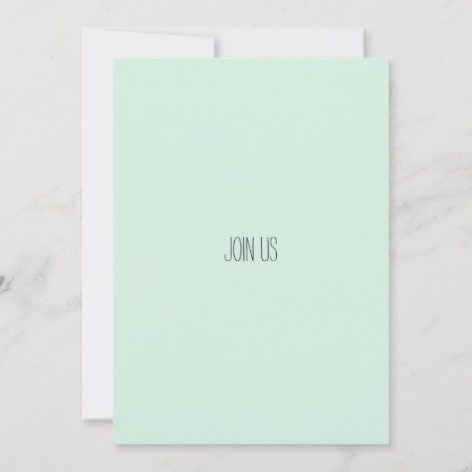 Colorful Hummingbird Floral Spring Wedding 招待状 (裏面)