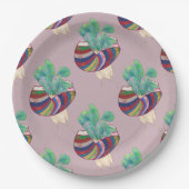 Colorful Illustrated Paper Plates ペーパープレート (正面)