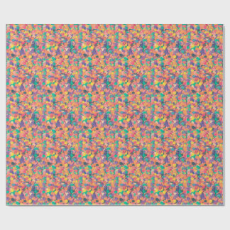 Colorful image on wrapping paper ラッピングペーパー