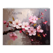 Colorful Impasto Art Calendar カレンダー (カバー)