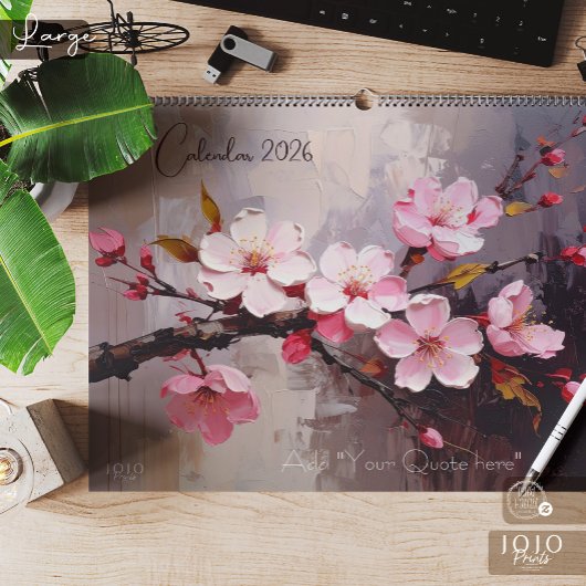 Colorful Impasto Art Calendar カレンダー