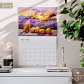 Colorful Impasto Art Calendar カレンダー