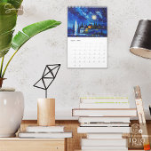 Colorful Impasto Art Calendar カレンダー