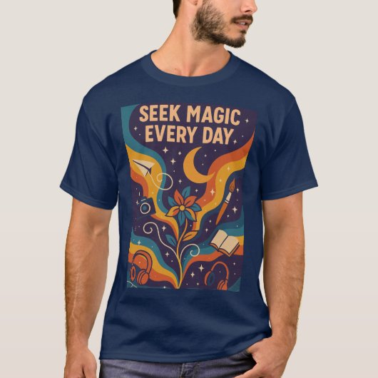 Colorful Inspirational Poster Tシャツ (正面)