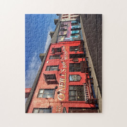 Colorful Irish Pub Puzzle ジグソーパズル (縦)