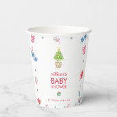 Colorful It's Cold Outside Winter Baby Shower  紙コップ (裏面)