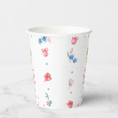 Colorful It's Cold Outside Winter Baby Shower  紙コップ (右)