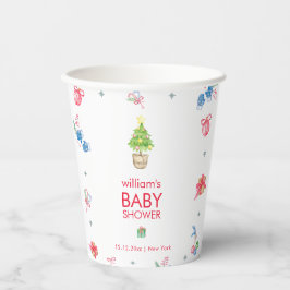 Colorful It's Cold Outside Winter Baby Shower  紙コップ