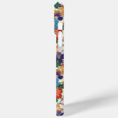 Colorful Japanese Flowers Monogrammed Case-Mate iPhoneケース (裏面 / 左)
