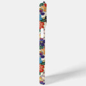 Colorful Japanese Flowers Monogrammed Case-Mate iPhoneケース (裏面 / 右)
