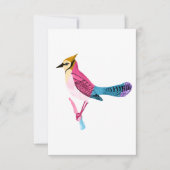 Colorful Jay 招待状 (正面)