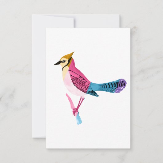 Colorful Jay 招待状 (正面)