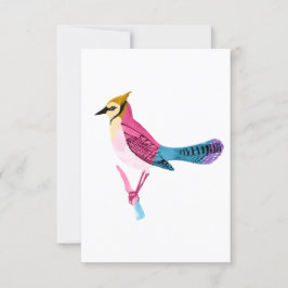 Colorful Jay 招待状