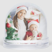 Colorful Joy w/Poinsettias Photo Snow Globe (裏面)