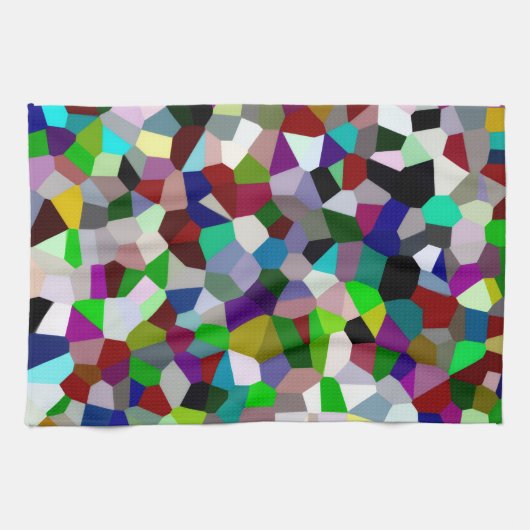 Colorful Jumble キッチンタオル (横)