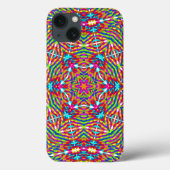 Colorful jumble Mandala Case-Mate iPhoneケース (裏面)