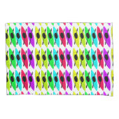 Colorful Kayaks  Pillow Case 枕カバー (正面)