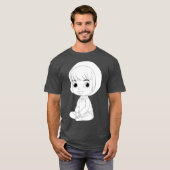 colorful kid character vector illustration friend tシャツ (正面フル)