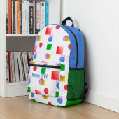 Colorful Kids School Printed Backpack プリントバックパック