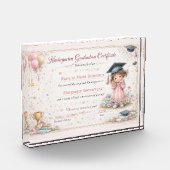 Colorful Kindergarten Graduation Certificate  フォトブロック (左)