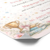 Colorful Kindergarten Graduation Certificate  ポスター (角)