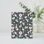 Colorful Koala Pattern Cute Animal and Floral (スタンド正面)