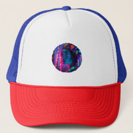 colorful lady Hat キャップ