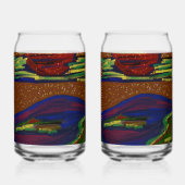 Colorful Landscape ガラス缶 (正面)