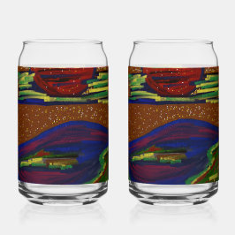Colorful Landscape ガラス缶