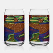 Colorful Landscape ガラス缶 (左)