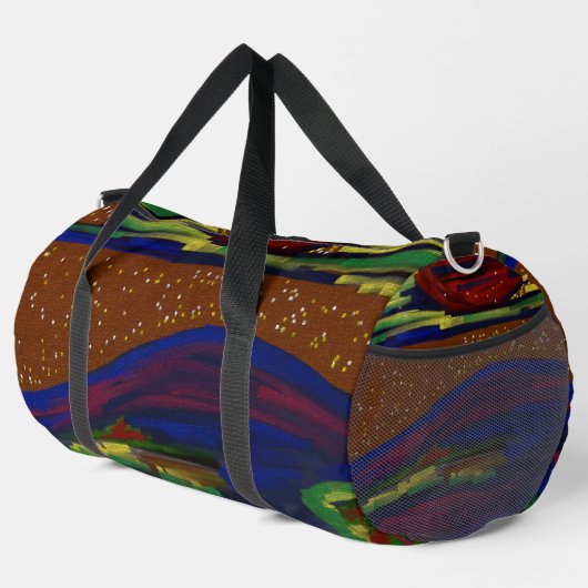 Colorful Landscape Duffel Bag ダッフルバッグ (右コーナー)