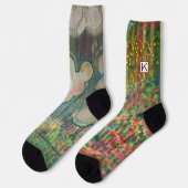 colorful landscape socks ソックス (左)