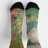colorful landscape socks ソックス (上部)