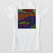 Colorful Landscape T-Shirt Tシャツ (レイダウン裏面)