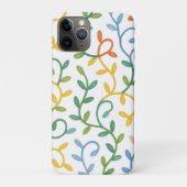 colorful leaves pattern Case-Mate iPhoneケース (裏)