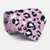 Colorful Leopard Skin Pattern ネクタイ (ロール)