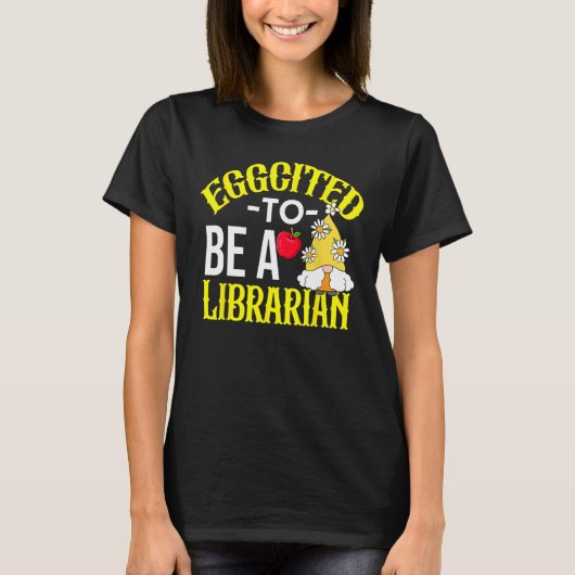Colorful Librarian Easter Theme Tシャツ (正面)