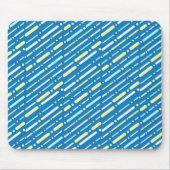 Colorful Lines Pattern Mouse Pad マウスパッド (正面)