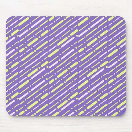 Colorful Lines Pattern Mouse Pad マウスパッド (正面)