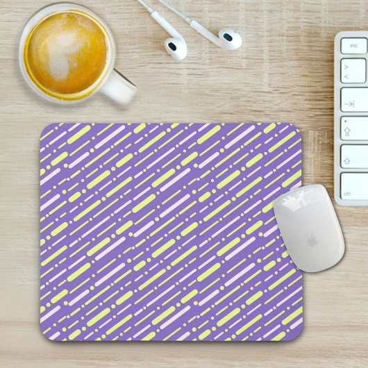 Colorful Lines Pattern Mouse Pad マウスパッド