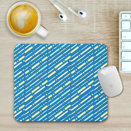 Colorful Lines Pattern Mouse Pad マウスパッド