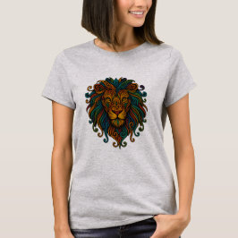 Colorful Lion Tシャツ