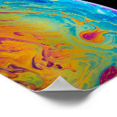 Colorful Lunar Pics Cool Moon Images Creative Moon ポスター (角)