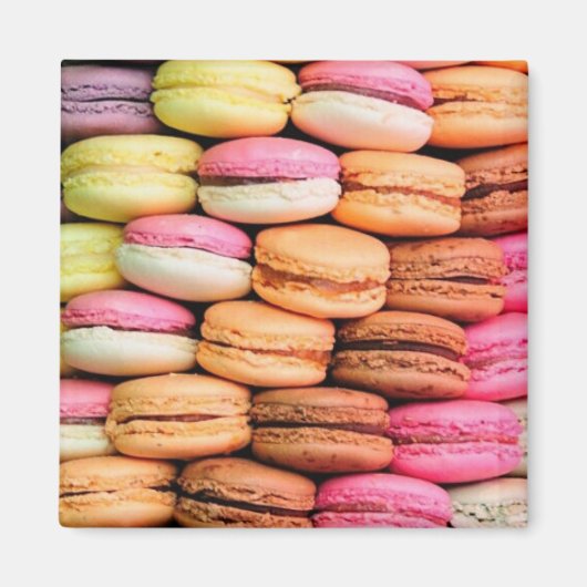 Colorful Macaroons マグネット (正面)