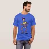 Colorful Madness Eccentric Cartoon Character 2 fun Tシャツ (正面フル)