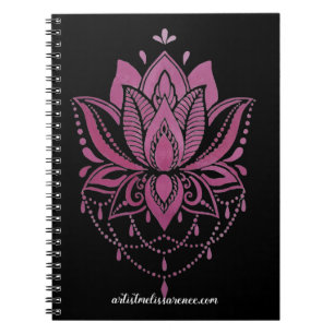 Colorful mandala design Notes Notebook ノートブック